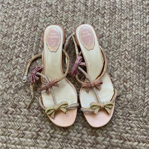 Rene Caovilla bling sandals